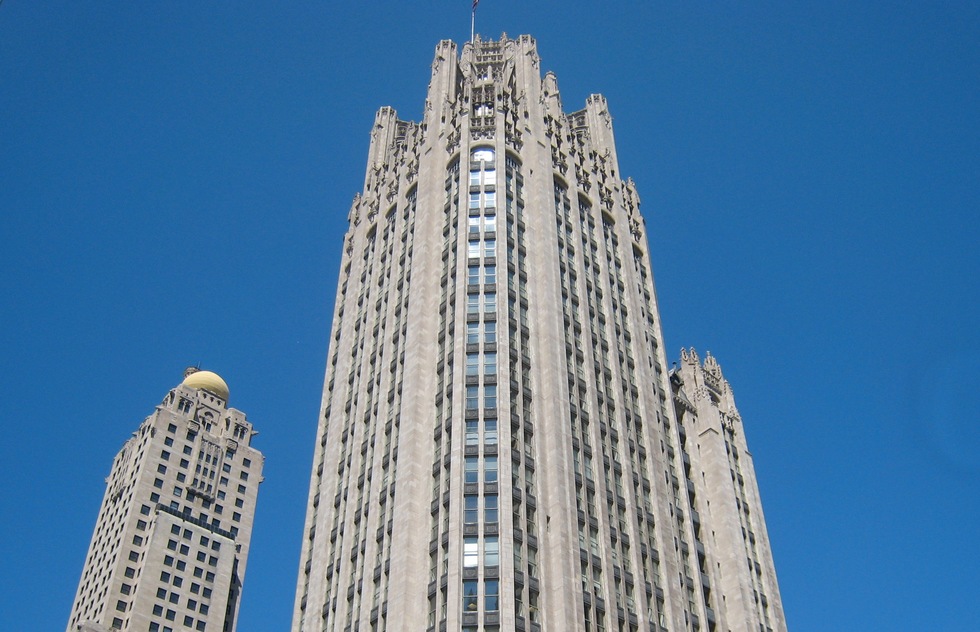 Tribune Tower in Chicago, IL