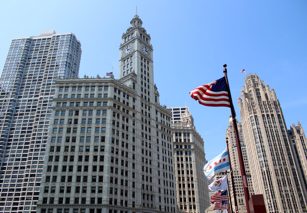 Wrigley Building in Chicago, IL