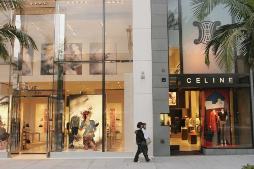 Celine on Rodeo Drive.