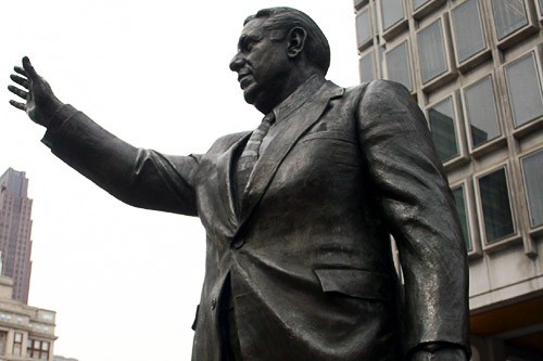 Frank  L. Rizzo Statue.