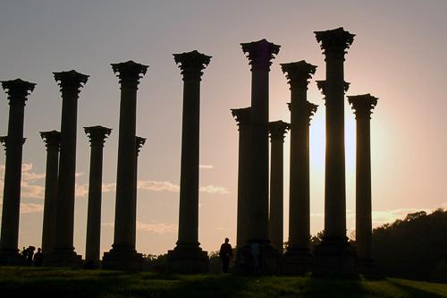 National Capitol Columns at the National Arboretum.