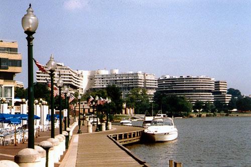 The Georgetown waterfront.