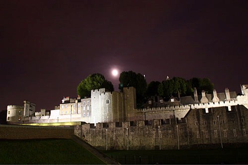 Tower of London at Night.