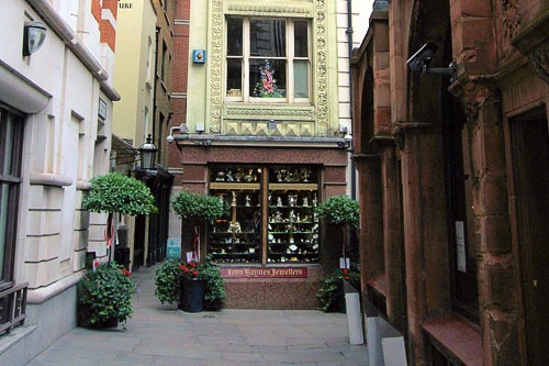 St. Michael's Alley in London.