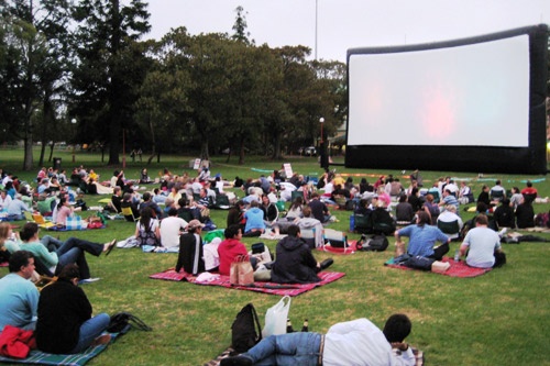 One of the many open-air outdoor theaters in Sydney.