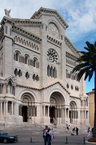 St. Nicholas Cathedral, also known as Monaco Cathedral, in Monte Carlo.