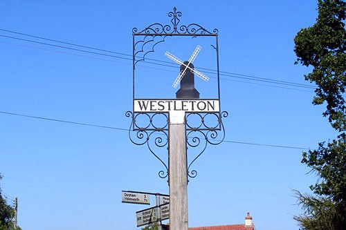 Westleton, home of the silliest sport in Britain at the Westleton Barrel Fair.
