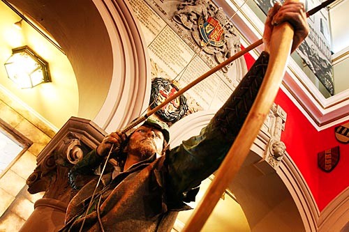 Learn about Robin Hood at The Galleries of Justice.