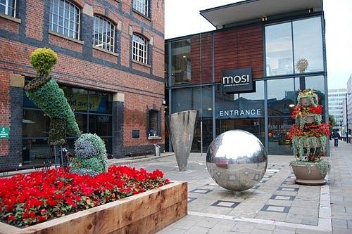 Entrance into Museum of Science and Industry, Manchester