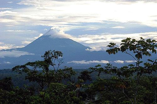 Sangay Volcano in Ecuador. Courtesy Surtrek