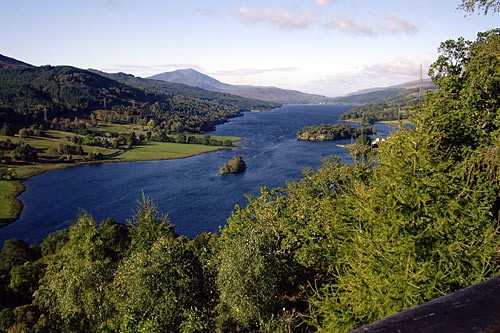 See the greatest Scottish vista at the Queen's View visitor centre perched high above Loch Tummel.