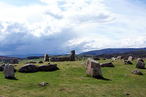 Tomnarevie Stone Circles.