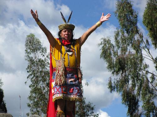 Inca Warrior at Q'enko