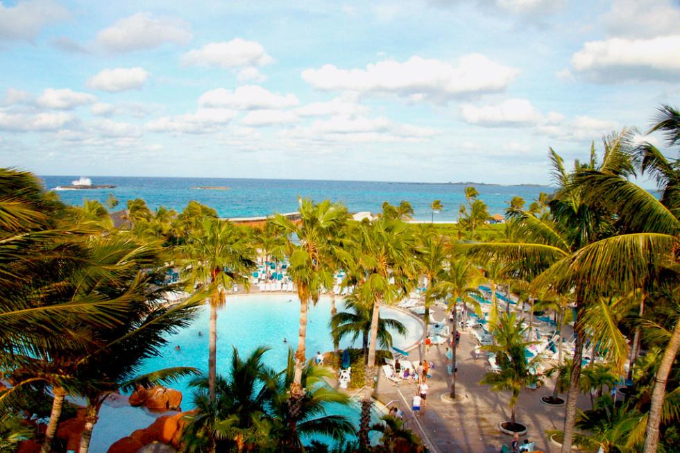 Atlantis Resort, Paradise Island on Nassau, Bahamas.